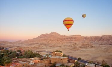 Hot Air Balloons Ride Luxor, Egypt